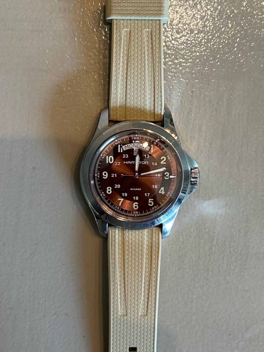 Hamilton Khaki King Day Date